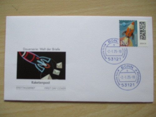Ersttagsbrief weltderbriefe - ersttagsbrief:,