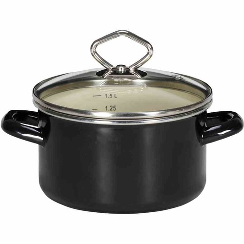 Fleischtopf 24cm emaille - fleischtopf,
