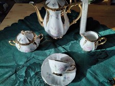 4 teiliges altes Teeservice