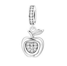Charm Dangle Apfel Frucht
