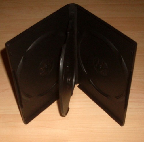 Dvd hüllen 4fach - 3, 4er