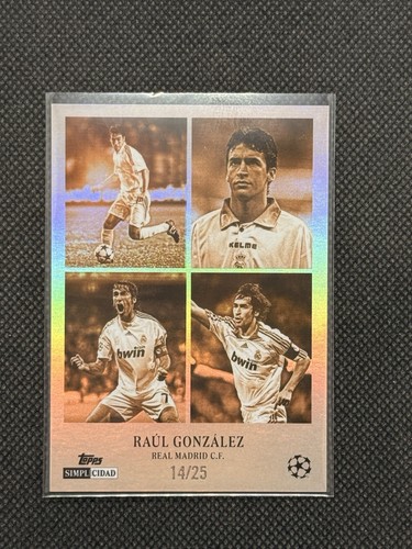 Raúl gonzalez topps - raúl,