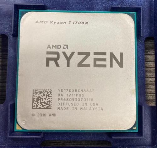 Amd ryzen 1700x - ryzen, am4