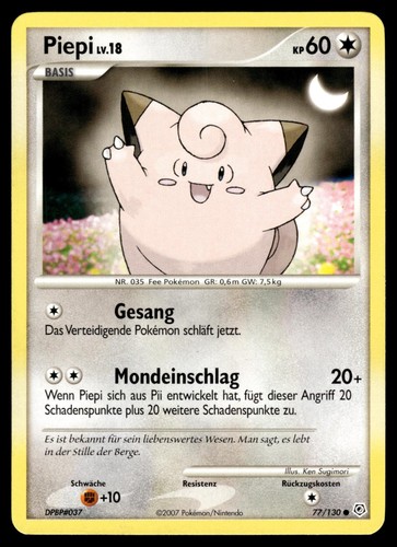 Piepi pokemon diamant - piepi,