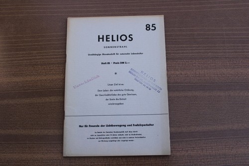 Helios sonnenstrahl heft - sonnenstrahl, nr