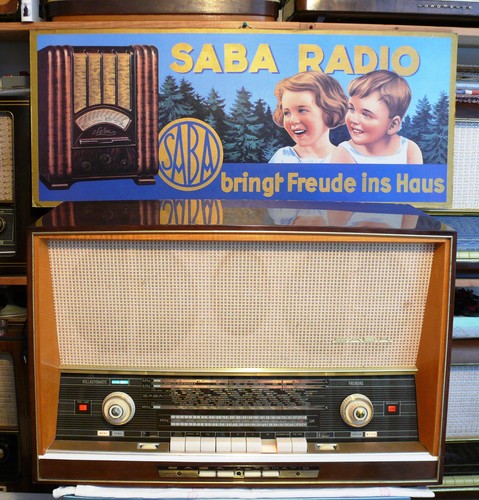 Röhrenradio saba freiburg - freiburg, 125