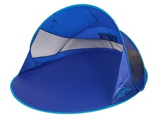 LIVARNO home Pop-up-Strandmuschel mit Fiberglasgestänge (mit Mesh) - B-Ware 