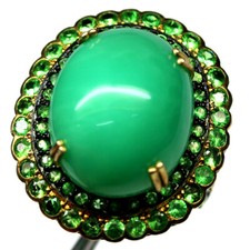 925 Silber 15 X 18 Mm Grüner