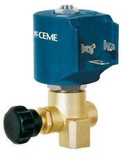 CEME 9934 1/4" Dampfventil 230/50V 2,8mm Ersatzteile vorhanden Dampfbügeleisen Presse Wasser