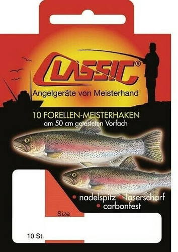 Angelhaken mit vorfach - angelhaken,