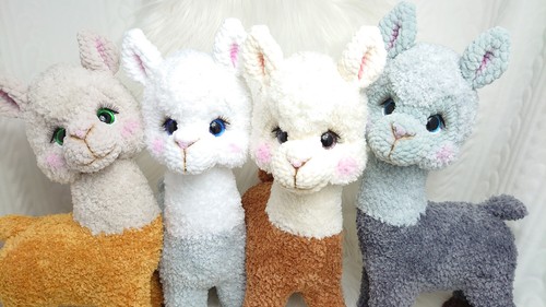 Aamigurumi gehäkelt alpaka - gehäkelt,,