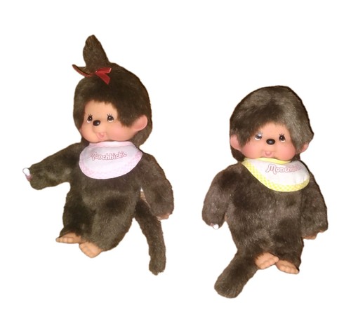 Pair vintage 8 plush - of,