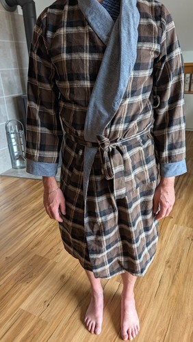 Herren morgenmantel bademantel - herren,