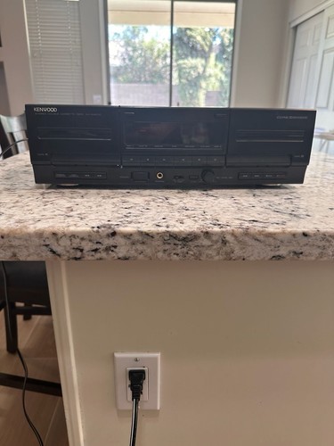 Kenwood w4070 stereo double - stereo,