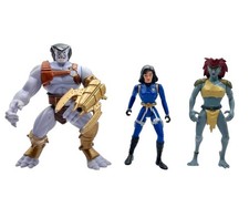 3 Figuren Vintage Kenner Disney 1995 Gargoyles Goliath Demona Eliza Masa