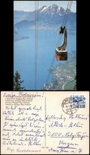 Weggis Gondelbahn Bergbahn Luftseilbahn Weggis-Rigi-Kaltbad 1987