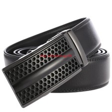 Neue Herren Gürtel Automatik Schnalle Echtes Leder Gürtel Breit Belt Anzug Jeans