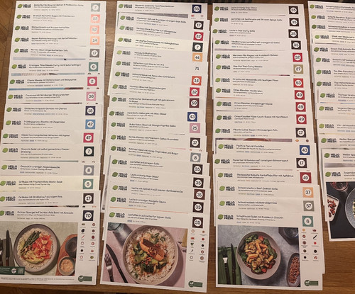 Hello fresh rezeptkarten - 65,