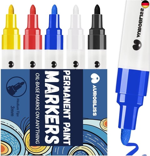 Permanent marker bunt - marker, 5