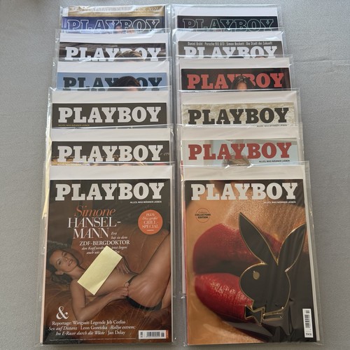 Playboy kompletter jahrgang - playboy,
