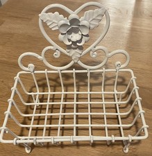 Bezaubernde Seifenschale, Fil de fer, Landhaus, romantisch, Shabby Chic, floral