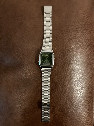 Casio 230a grün vintage - grün, (vintage
