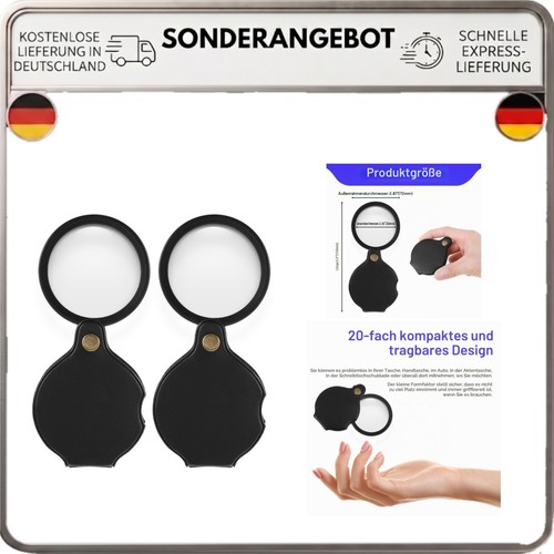 Taschenlupe fach faltbar - taschenlupe,