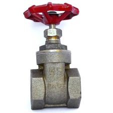 HS Muffenschieber Absperrschieber Scheibenschieber PN16 DN25 1 Zoll