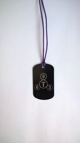 Nikola tesla black plate - nikola,