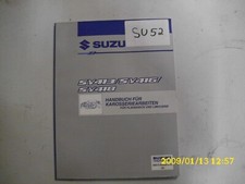 Suzuki Werkstatthandbuch Wartungs Handbuch Samurai SY 416 418 413 Karosserie