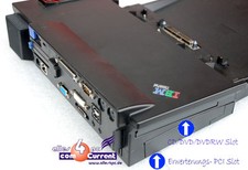 DOCKING STATION IBM A20 A21 A30 A31 R30 R31 T20 T21 LPT RS-232 2x PCMCIA #103