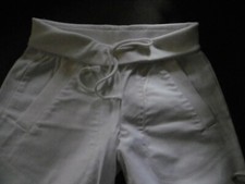 Capri-Bermuda Hose Gr.32 weiß
