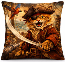 Katzen Kissen Vintage Retro