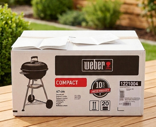 Weber compact kettle holzkohle - weber,