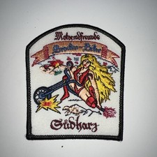 MC PATCH AUFNÄHER KUTTE MOTORCYCLE CLUB MF PATCHES VEST BONES HELLS ROCKER