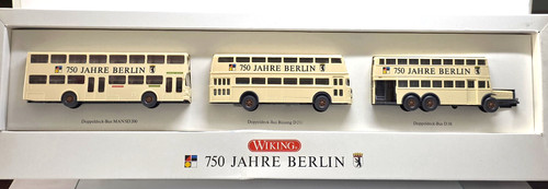 Wiking 3er set 750 - set, jahre