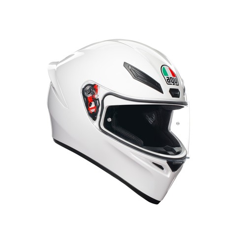 Helm agv solid white - helm,