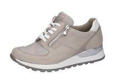 WALDLÄUFER HIROKO Keilsneaker Schnürschuh Freizeitschuh Grau Damen - Gr. 42,5