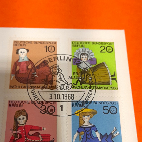 Berlin ersttagsbrief fdc - berlin, ersttagsbrief/fdc