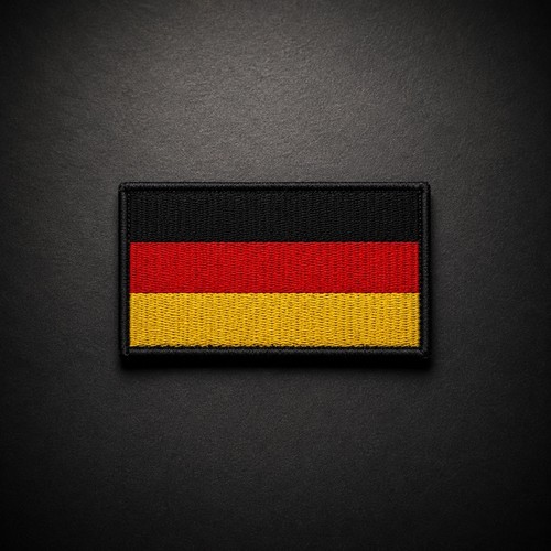 Deutschland flagge patch klett - deutschland,