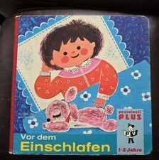 Vor dem Einschlafen,  Pestalozzi-Plus Kinder Bilderbuch von 1974