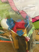  QUICK WERBE SCHLUMPF BETT SCHLÜMPFE  SMURFS PUFFI PITUFOS SCHTROUMPFS 