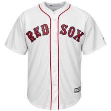 MLB Baseball Trikot Boston Red Sox weiß Home Cool base Majestic Jersey