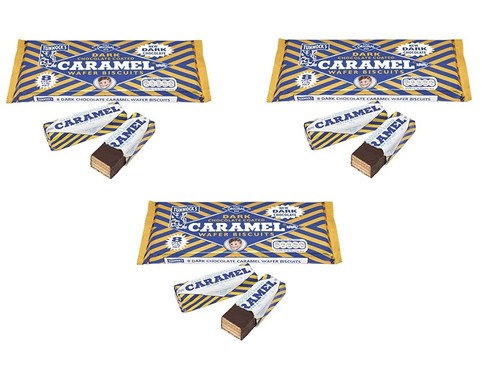 Tunnock dark caramel wafer - tunnock’s,