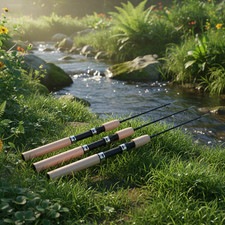 Fiberglas Bau Eis Angelrute