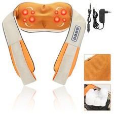 Shiatsu Massage Auto Nackenmassagegerät Wärmefunktion Rücken Schultermassage