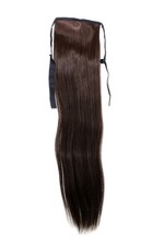 Haarteil zopf braun glatt 45cm - zopf,