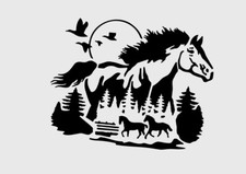 Schablone für WändeAirbrush