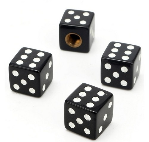 Ventil kappen würfel cube - ventil-kappen,