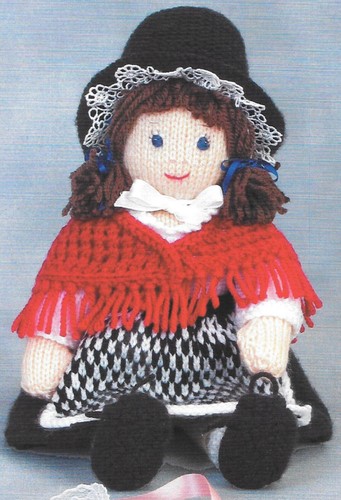 Strickanleitung welsh doll - strickanleitung,